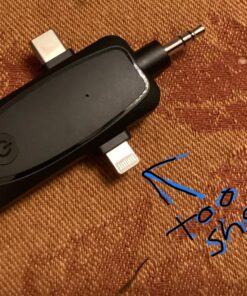 IMAXTOP 2.4G Wireless Lavalier Microphone - For iPhone, Android, Camera - Ultra-Low Delay Lapel Mic with Noise Reduction - Mini Mic for Recording, Live Streaming, YouTube, TikTok Black 35 81W70I4brL