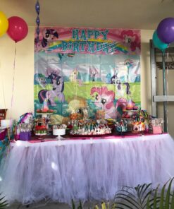 Scene Setters Wall Decorating Kit | My Little Pony Friendship Collection | Birthday 20 81W7BPqwqL