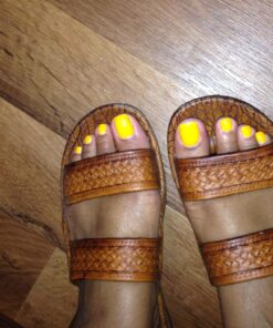 Pali Hawaii Unisex Adult Classic Jandals Sandals 11 Brown 7 81W7izJgauL