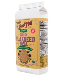 Bob's Red Mill Golden Flaxseed Meal, Organic, Gluten Free, Whole Ground, 16 Ounce 13 81W7uxP1NL