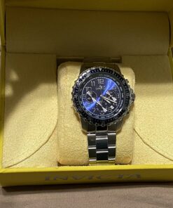 Invicta Men's Specialty Quartz Watch with Stainless Steel Band 45mm Blue 37 81W8JYjzkiL