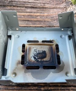 Esbit Ultralight Folding Pocket Stove with Six 14g Solid Fuel Tablets steel, Small - Original 56 81W8LCLKS5L