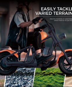 HYPER GOGO Cruiser 12 - Kid's Motorbike (Orange), Large (EL-MB03A) Orange 9 81W9OX82h9L