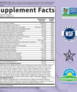 Prenatal Multivitamin for Women from Whole Foods with Biotin, Iron & Folate not Folic Acid, Probiotics for Immune Support - Vitamin Code Raw by Garden of Life - Pregnancy Must Haves - 180 capsules 180 Count (Pack of 1) 25 81W9gIMhNlL