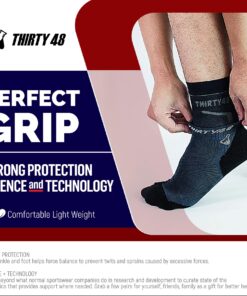 Thirty48 Plantar Fasciitis Compression Socks(1 or 2 Pairs), 20-30 mmHg Foot Compression Sleeves for Ankle/Heel Support, Increase Blood Circulation, Relieve Arch Pain, Reduce Foot Swelling Pink (1 Pair) Large 17 81WDQX8KvCL