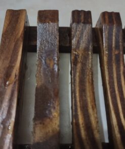 Magift Piece Home Bathroom Soap Case, Sink Deck Bathtub Shower Dish, Rectangular, Hand Craft, Natural Wooden Holder for Sponges, Scrubber, 2 Count(Pack of 1), Brown 2 Pack Brown 41 81WE gfUkpL