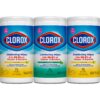 Clorox Disinfecting Wipes Value Pack, Cleaning Wipes, 75 Count Each, Pack of 3 (Package May Vary) 75 Count (Pack of 3) 39 81WHSx6fwwL