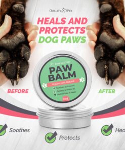 Alternative view of Paw Nectar Dog Paw Balm - Heals, Repairs & Restores Dry, Cracked & Damaged Paws - 100% Organic & Natural Cream Butter, Wax, Moisturizer & Protection for Dog Feet & Foot Pads - Effective & Safe - 2 Oz