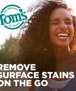 Tom's of Maine Fluoride-Free Antiplaque & Whitening Natural Toothpaste, Peppermint, 5.5 oz. (Packaging May Vary) 14 81WHsdtU hL