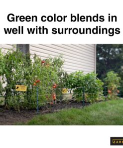 Fi-Shock P-30G 30 Inch Garden Fence Post, Ideal for Gardens and Temporary Fencing - 25 Pack,Dark Green Garden Post 19 81WIxMsMcvL