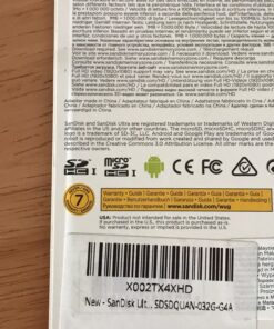 SanDisk Ultra 32GB UHS-I/Class 10 Micro SDHC Memory Card With Adapter - SDSDQUAN-032G-G4A 16 81WMnaz0nRL