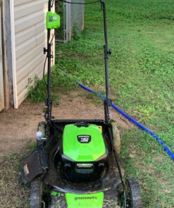 Greenworks 40V 21" Brushless Cordless (Push) Lawn Mower (75+ Compatible Tools), 5.0Ah Battery and Charger Included 21" Mower (5.0Ah) 48 81WPDBpuDwL