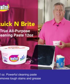 Quick N Brite All Purpose Cleaner, 6 Piece Combo Kit, with Concentrated Cleaner 64 oz 6 Piece Set 18 81WQOVU6M5L
