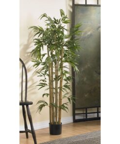 Alternative view of Nearly Natural 4ft. Multi Bambusa Bamboo Artificial Tree 48 in