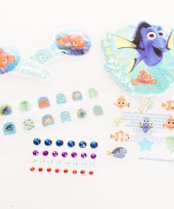 Disney Pixar Finding Dory Beauty Kit with Lip Gloss and Balm, Press-On Nails, Files and Stickers 11 81WQrJK05bL