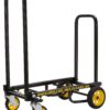 Rock-N-Roller R2RT (Micro) 8-in-1 Folding Multi-Cart/Hand Truck/Dolly/Platform Cart/26" to 39" Telescoping Frame/350 lbs. Load Capacity, Black 5 81WRt cQIZL