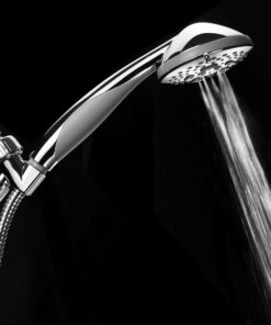 HOTEL SPA - Handheld Shower Head High Pressure - 4.25 Inch Rain Shower Head - 7-setting, Shower Head with Handheld Spray, Ultra-Luxury, Showerspa (Chrome) 18 81WTtL82HSL