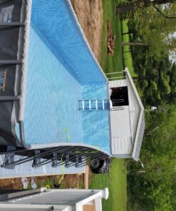 INTEX 26367EH Ultra XTR Deluxe Rectangular Above Ground Swimming Pool Set: 24ft x 12ft x 52in – Includes 2100 GPH Sand Filter Pump – Saltwater System – SuperTough Puncture & Rust Resistant 24FT x 12FT x X 52IN with Sand Filter Pump & Saltwater System 52 81WVtX1n OL 3