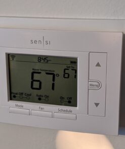 Emerson F61-2663 Wall Plate for Sensi Wi-Fi Programmable Thermostat, White 31 81WX5xUiO5L