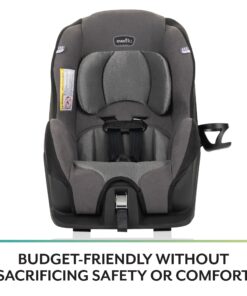 Alternative view of Evenflo Tribute LX 2-in-1 Lightweight Convertible Car Seat, Travel Friendly (Neptune Blue) Neptune Blue