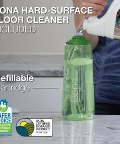 Bona Premium Motion Multi-Surface Floor Spray Mop - Includes Multi-Surface Floor Cleaning Solution 34 fl oz and Machine Washable Microfiber Cleaning Pad - for Stone, Tile, Laminate, and Vinyl Floors 22 81WZ7lNIEgL