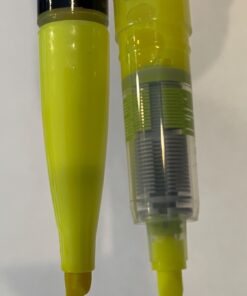 Amazon Basics Liquid Ink Highlighters - Chisel Tip, Yellow, 12-Pack 18 81WZk0CuqoL