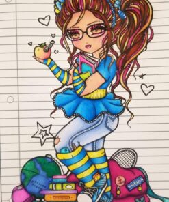 Mermaids, Fairies, & Other Girls of Whimsy Coloring Book: 50 Fan Favs 81 81WZph54AL