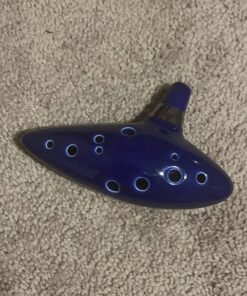 Deekec Zelda Ocarina 12 Hole Alto C with Song Book (Songs From the Legend of Zelda) with Display Stand Protective Bag Blue 28 81Wasnna3bL