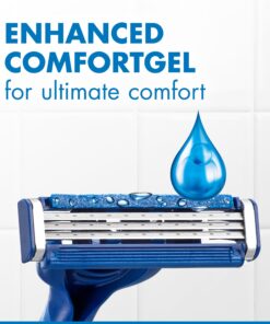 Gillette Sensor3 Comfort Disposable Razors for Men, 8 Count, Lubrastrip Glides Easily Over Your Skin Sensor3 Comfort (8ct) 29 81WaxmijLL