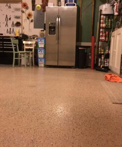 Rust-Oleum 238466 Epoxy Shield Esh-06 Professional Based Floor Coating Kit, Liquid, Tan, Solvent Like, 263 G/L Voc, 2 Gallon (Pack of 1), Dunes Sand, 11 Fl Oz 40 81WblTnjArL