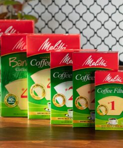Melitta #4 Cone Coffee Filters, Natural Brown, 100 Count (Pack of 6) 600 Total Filters 27 81WcSGUVe6L