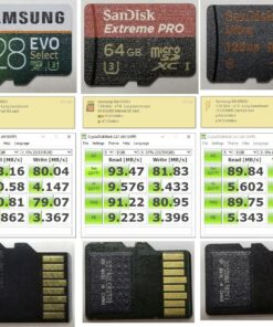 SAMSUNG (MB-ME128GA/AM) 128GB 100MB/s (U3) MicroSDXC EVO Select Memory Card with Full-Size Adapter 1 Count (Pack of 1) Card and Adapter Only 42 81WdjCzSHnL