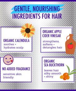 California Baby, Super Sensitive Hair Conditioner, No Fragrance, 8.5 fl oz (255 ml) 8.5 Fl Oz (Pack of 1) 14 81We SmYDtL