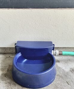 Coastal Pet Bergan Auto-Wata - Outdoor Dog & Cat Water Dispenser - Automatic Water Bowl for Pets - Made from Durable, BPA-Free Plastic - Self-Watering Cat & Dog Bowl - Navy, 48 Ounces 29 81We4Aue8uL 1