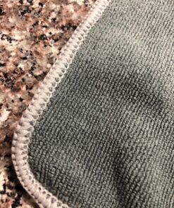 SINLAND Microfiber Cleaning Cloth Ulura Absorbent Softer Towel Reusable Cleaning Cloth Streak Free Lint Free Cleaning Cloth for Home, Kitchen, Car, Window Use 12x12 Inch Slate Grey 6 Pack 36 81WeqMMqiHL