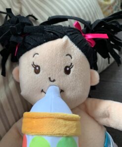 Manhattan Toy Baby Stella Black Hair Soft First Baby Doll, 15-Inch 31 81Wf 9VlOaL