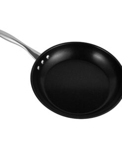 10" (26 cm) Stainless Steel Pan by Ozeri with ETERNA, a 100% PFOA and APEO-Free Non-Stick Coating 10" Black Interior 16 81WgSKINm9L