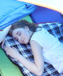 REDCAMP Cotton Flannel Sleeping Bag for Camping Backpacking, Adults Cold Weather Envelope Sleeping Bags with 2/3/4lbs Filling Blue with 2lbs filling 29 81WgaRey3eL