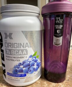 XTEND Original BCAA Powder Blue Raspberry Ice | Sugar Free Post Workout Muscle Recovery Drink with Amino Acids | 7g BCAAs for Men & Women | 90 Servings 90 Servings (Pack of 1) 25 81WhMgIVmVL 2