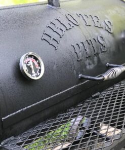 Tel-Tru BQ300 Barbecue Thermometer, 3 inch Black dial with Zones, 4 inch stem, 100/500 Degrees F 68 81WichQ53eL