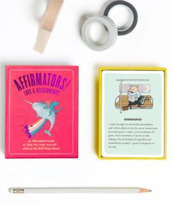 Affirmators! Love & Relationships Deck: 50 Affirmation Cards to Help You Help Yourself - Without the Self-helpy-ness! 17 81WkmjLlCPL