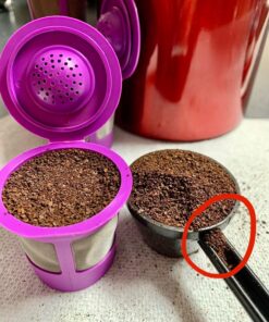 Perfect Pod EZ-Scoop | 2-in-1 Coffee Scoop and Funnel for Single-Serve Refillable Capsules, 2 Tablespoon Portioned Coffee Scooper 1 Pack 42 81WljKf3vjL