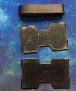 ROCO MINIMALIST Aluminum Slim Wallet RFID BLOCKING Money Clip - No.2 Black 49 81WmmMp3eSL