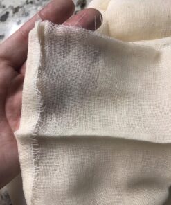 Regency Wraps 100% Cotton Cheesecloth for Basting Turkey, Canning, Straining, Cheesemaking, Natural Ultra-Fine, 9 sq ft, Pack of 1 Natural Ultra Fine 1 Count (Pack of 1) 64 81Wmv4w2JQL