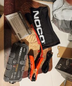 NOCO Boost Sport GB20 500 Amp 12-Volt UltraSafe Lithium Jump Starter Box, Car Battery Booster Pack, Portable Power Bank Charger, and Jumper Cables for Up to 4-Liter Gasoline Engines, 400 Amps,Black 54 81WnZcut5 L