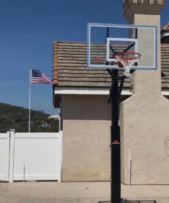 Goalrilla GS54 In Ground Basketball Hoop with Adjustable Height Backboard and Pro-Style, Breakaway Rim 22 81WoKxcWgL