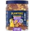 PLANTERS Salted Mixed Nuts, Party Snacks, Plant-Based Protein, 27 Oz Canister 27 Ounce (Pack of 1)