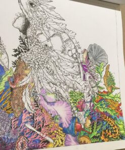 Mythographic Color and Discover: Animals: An Artist's Coloring Book of Amazing Creatures and Hidden Objects 52 81WpwSaBbOL