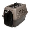 Petmate Two-Door Small Dog Kennel & Cat Kennel (Top Loading or Front Loading Pet Carrier, Made with Recycled Materials, 24 inches in Length) For Pets up to 15 Pounds, Made in USA 24.0"L x 14.5"W x 17.0"H TAN 16 81WqAhblwrL 1