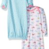 Gerber Baby Girls' 2-Pack Gown 0-6 Months Little Birdie 15 81WqOfcMcZL